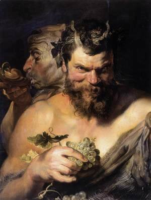 Rubens - Two Satyrs 1618-19
