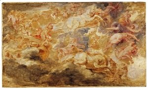 Rubens - Apollo in the Chariot of the Sun 1621 1625