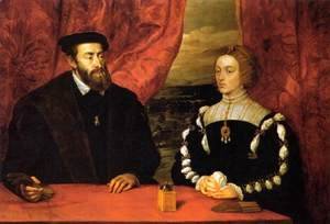 Rubens - Charles V and the Empress Isabella