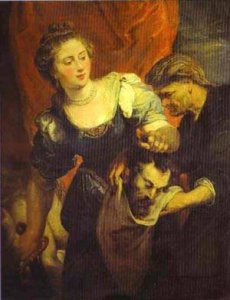 Judith With The Head Of Holofernes 1620-1622