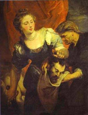 Judith With The Head Of Holofernes 1620-1622