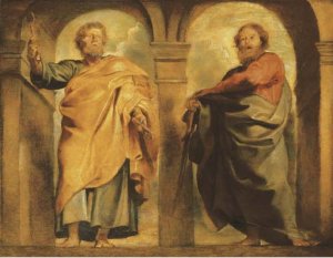 Saint Peter and Saint Paul a modello