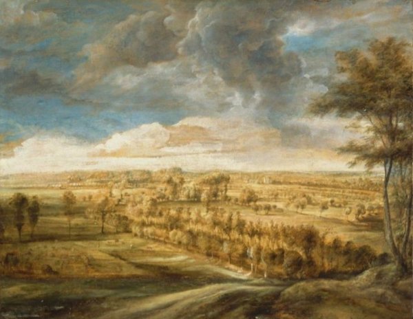 Landscape with an Avenue of Trees