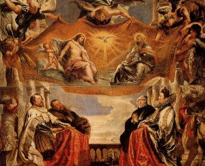 The Trinity Adored By The Duke Of Mantua And His Family