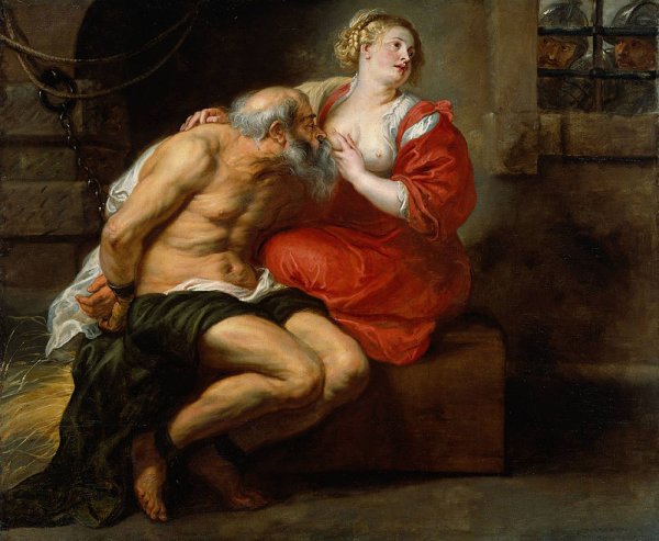 Simon and Pero (Roman Charity) c. 1630