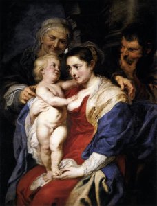 The Holy Family with St. Anne