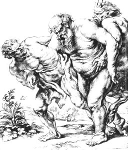 Silenus (or Bacchus) and Satyrs c. 1616