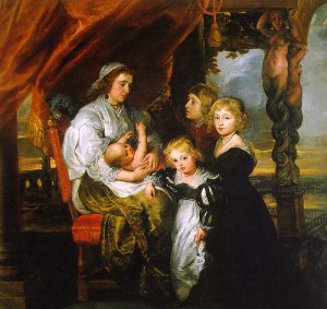 Deborah Kip and her Children 1629-30